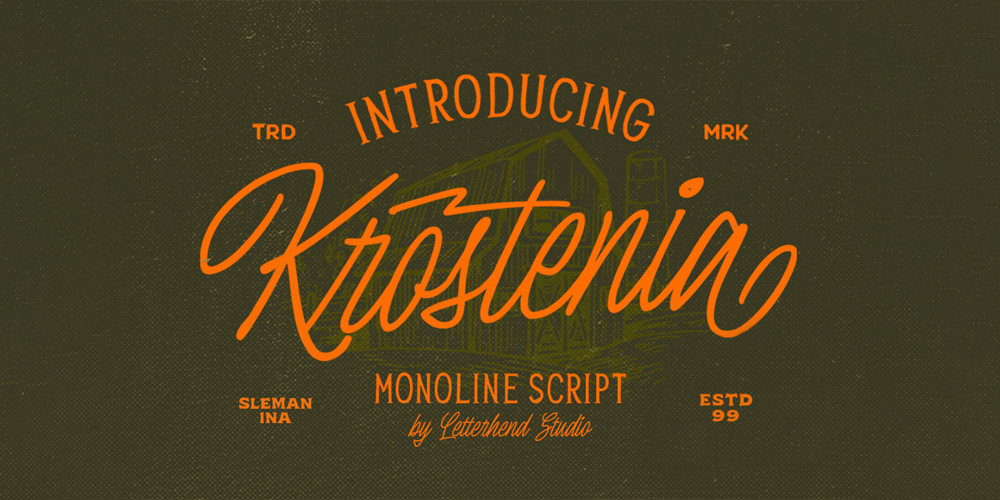 Krostenia font