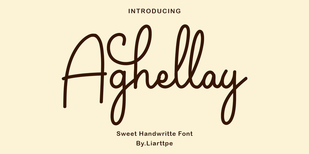 Aghellay font