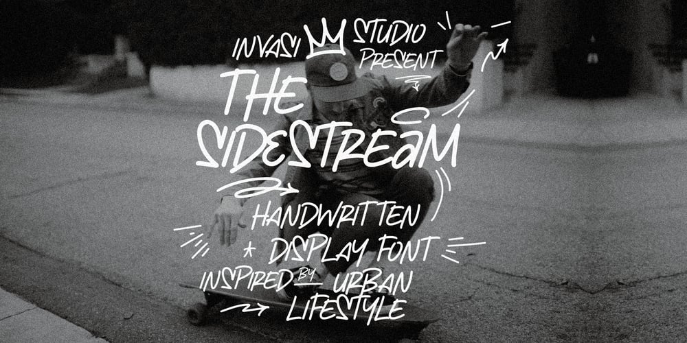 The Sidestream font