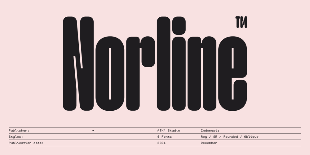 Norline font