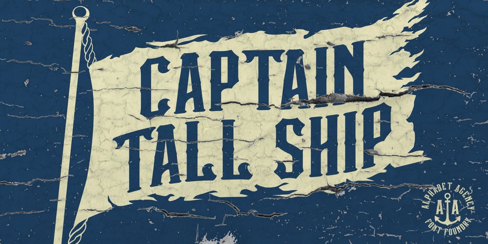 Captain Tall Ship font