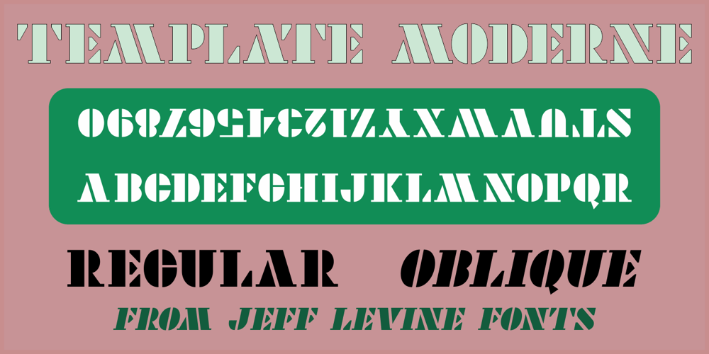 Template Moderne JNL font