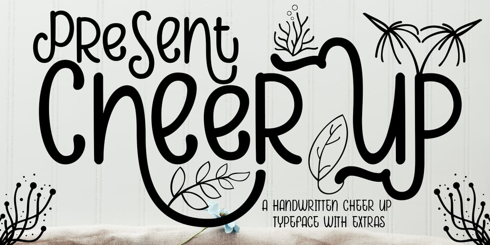 Cheer Up font