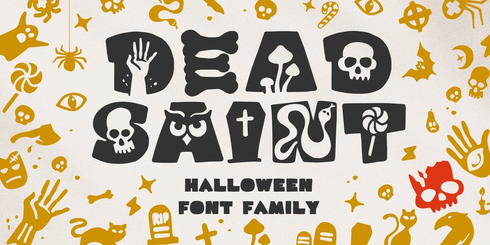 Dead Saint font