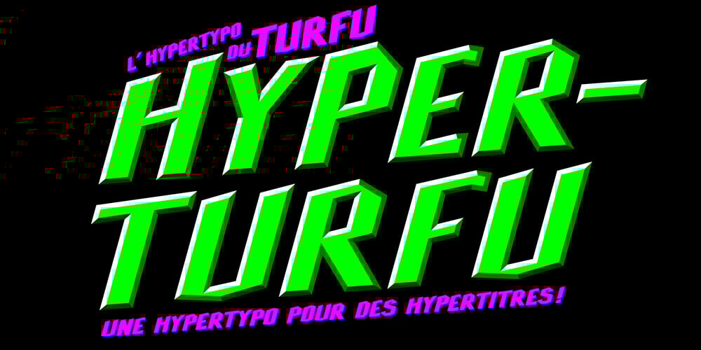 Hyper Turfu font