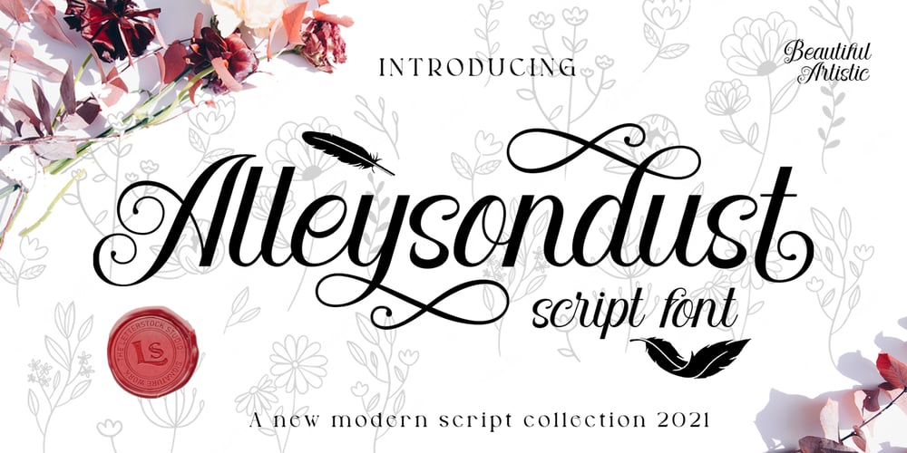Alleysondust font
