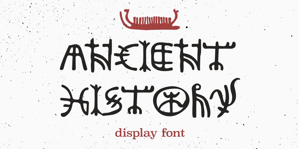 Ancient History font