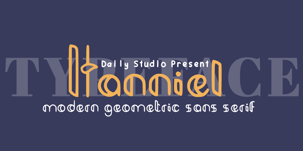 Hanniel font