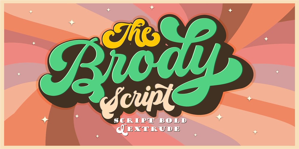 Brody Script font