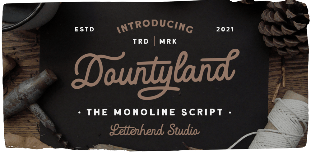 Dountyland font