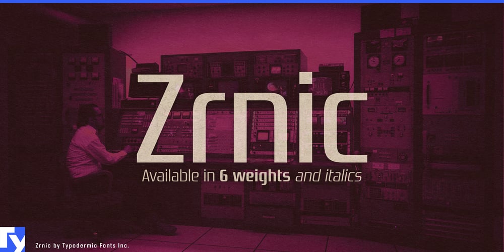 Zrnic font