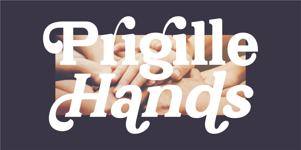 Prigille Hands font