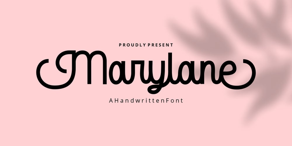 Marylane font