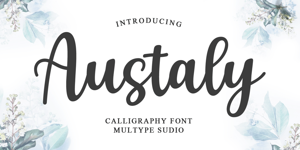 Austaly font