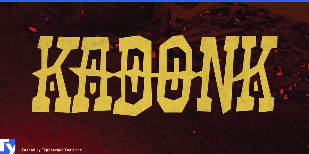 Kadonk font