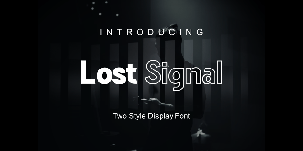 Lost Signal font