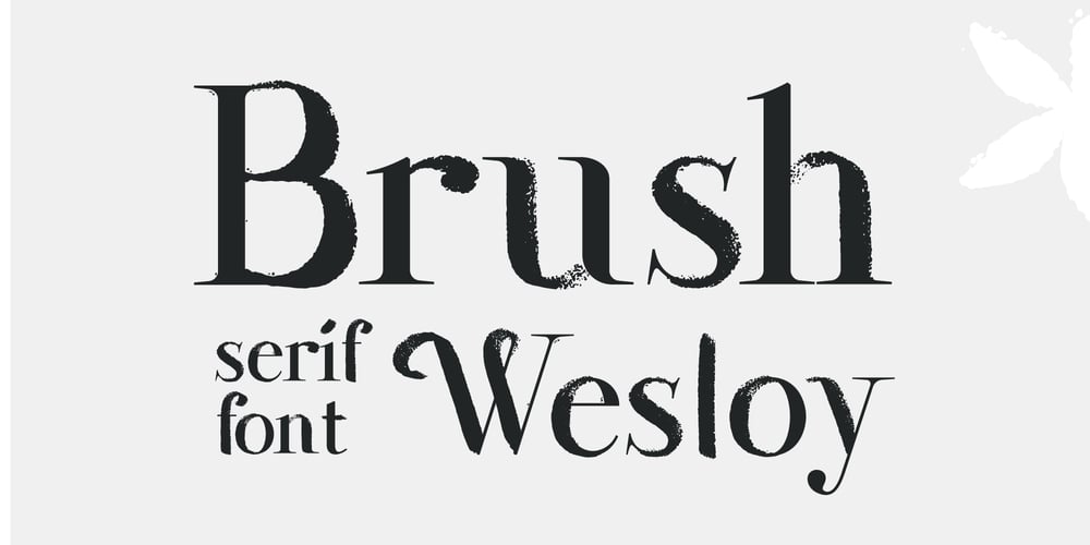 Wesloy font