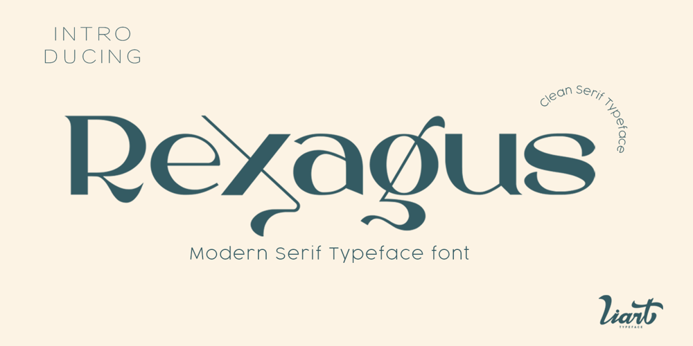 Rexagus font