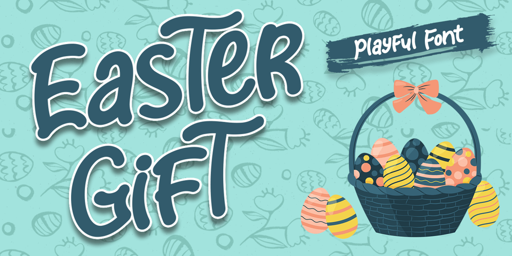 Easter Gift font