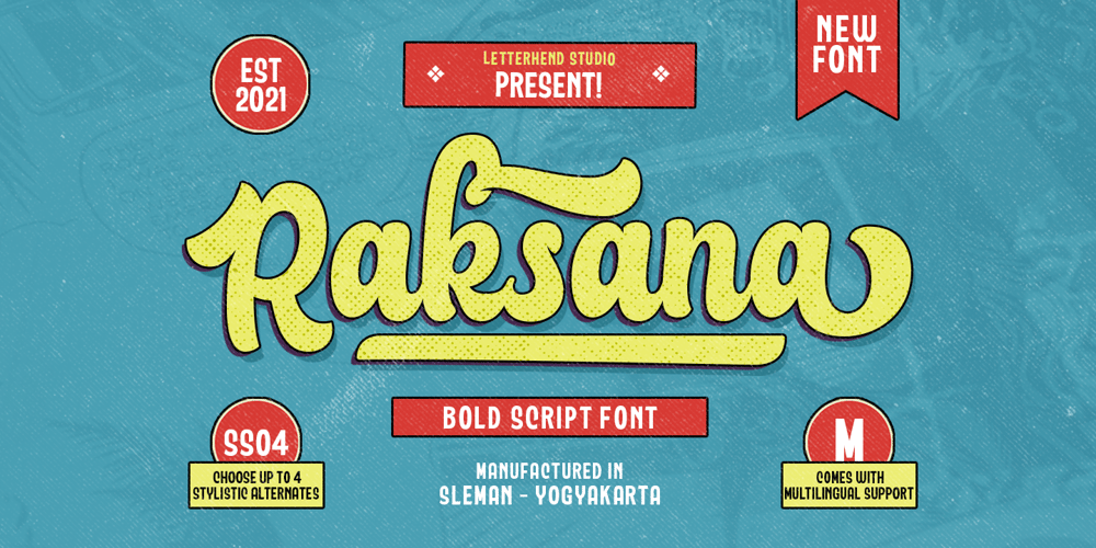 Raksana font