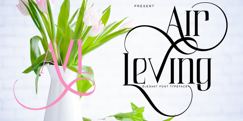Air Leving font