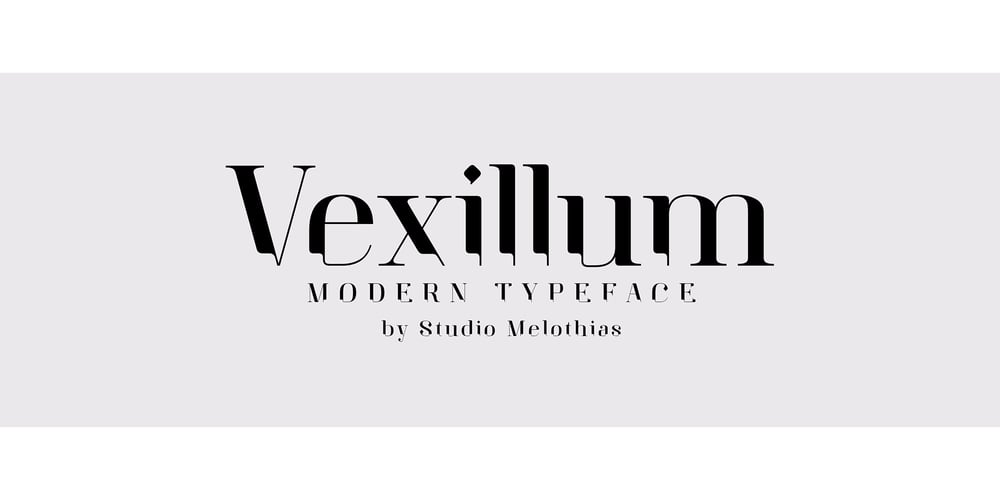 Vexillum font