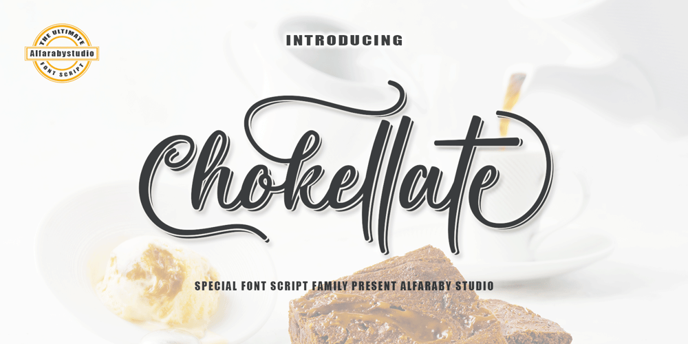 Chokellate font