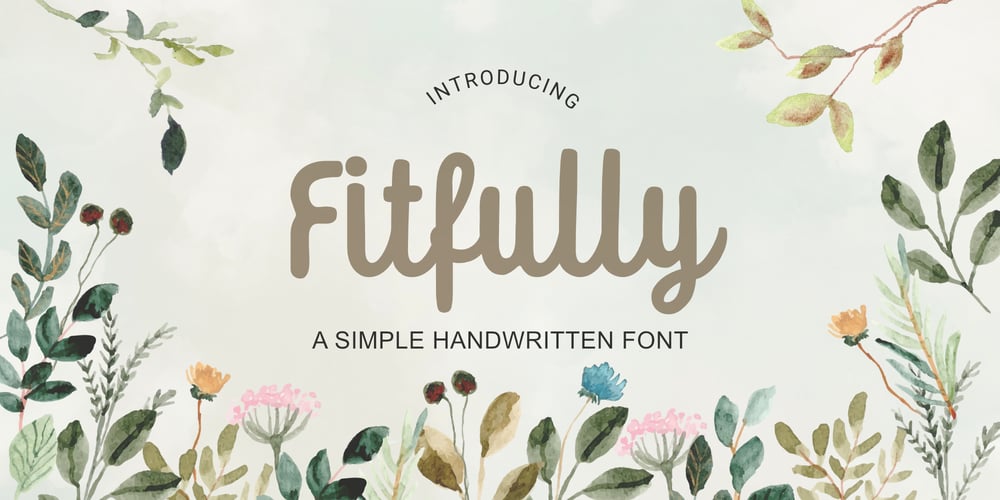 Fitfully font