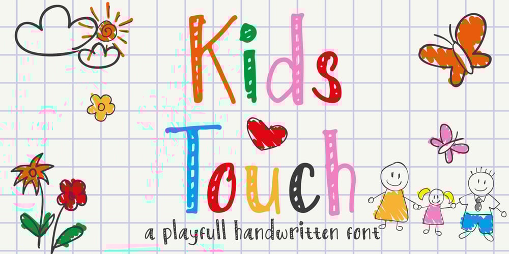 Kids Touch font