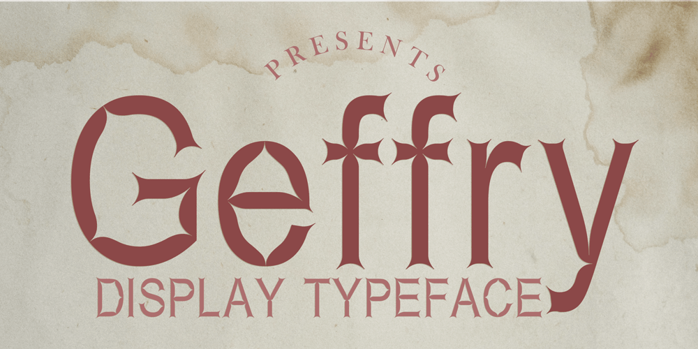 Geffry font