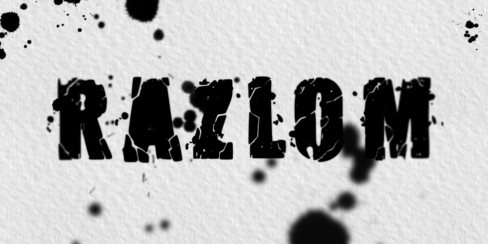 Razlom font