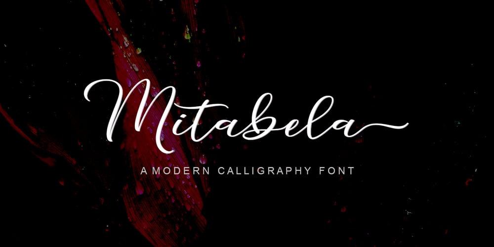Mitabela font