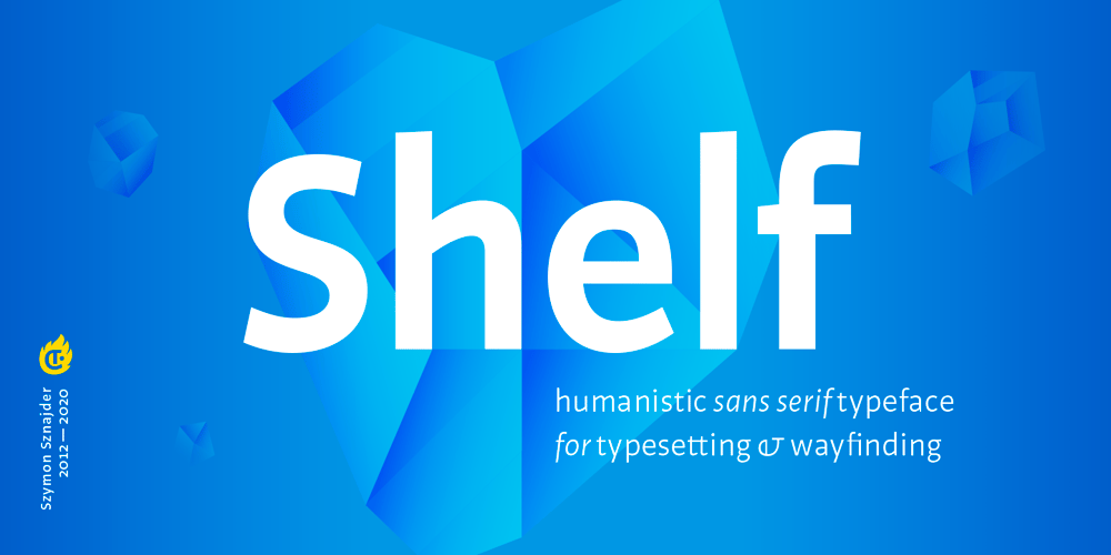 Shelf font