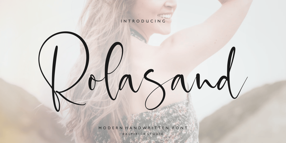 Rolasand font