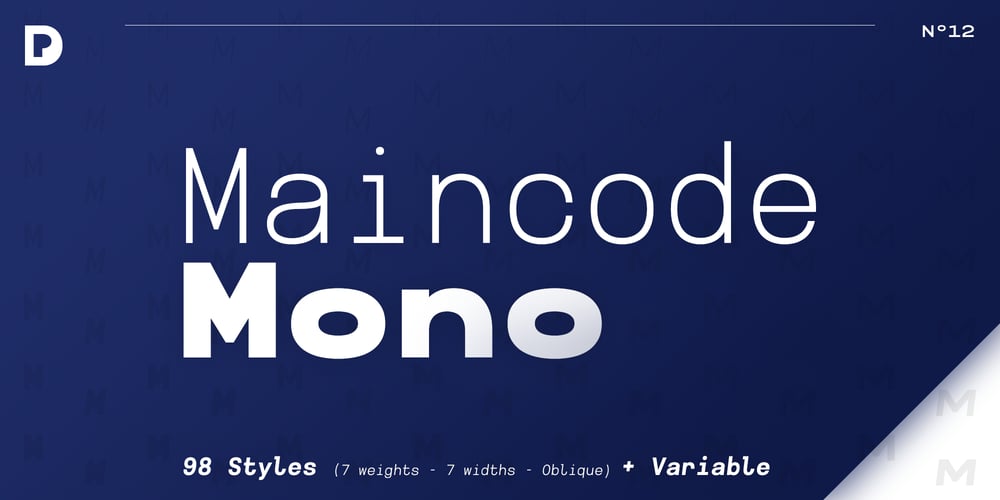 Maincode Mono font
