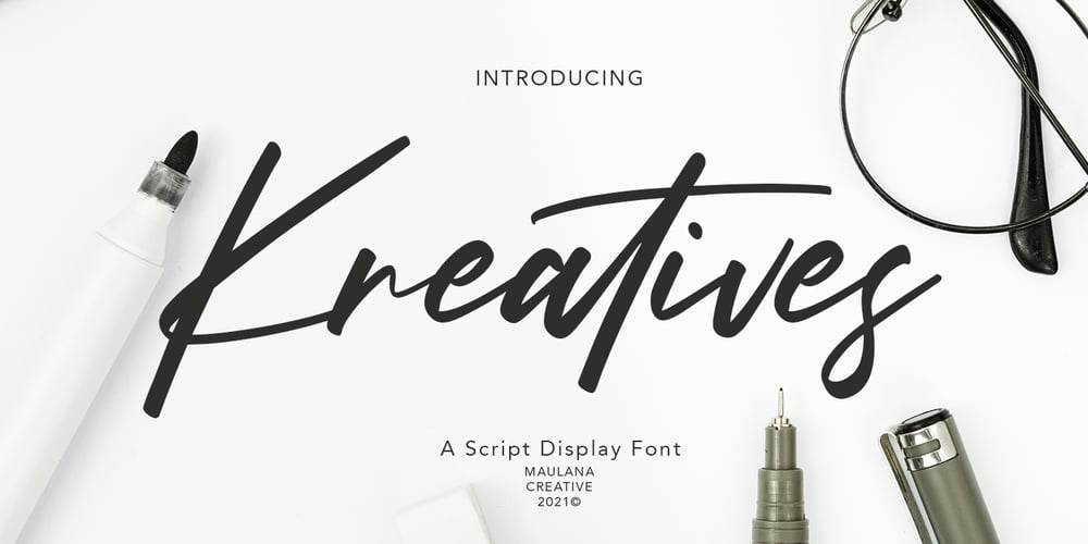 Kreatives font