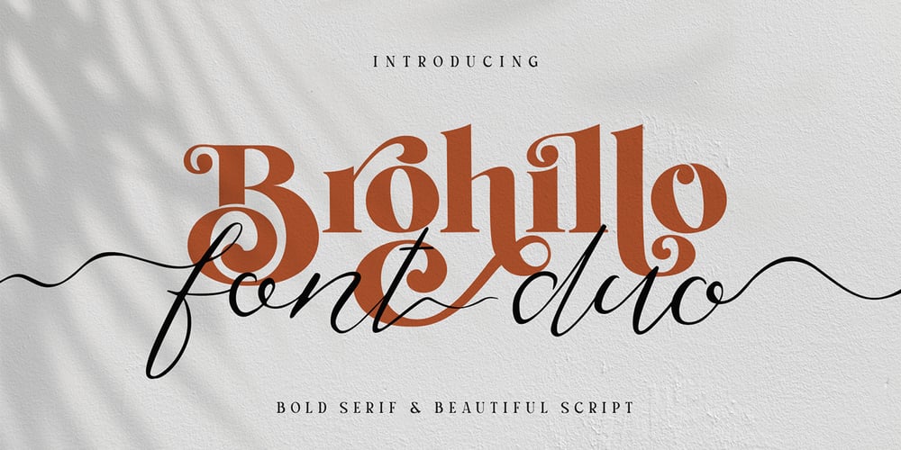 Brohillo font