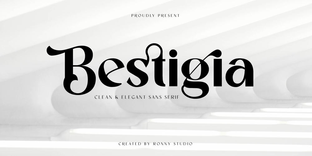 Bestigia font