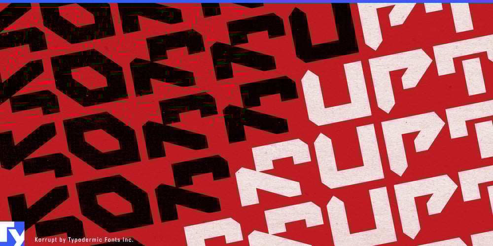 Korrupt font