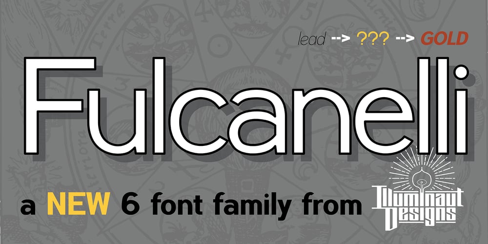 Fulcanelli font