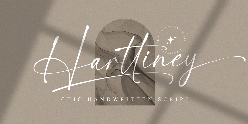 Harttiney font