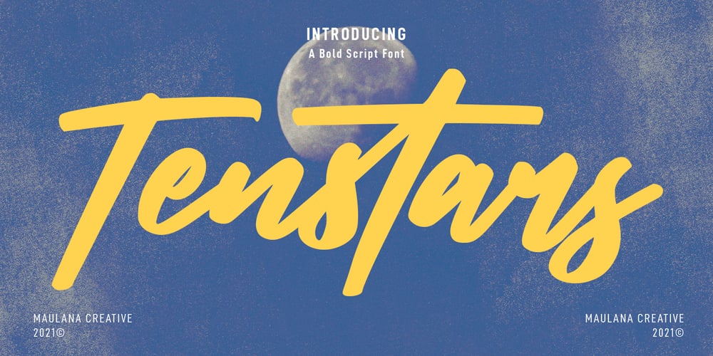 Tenstars font