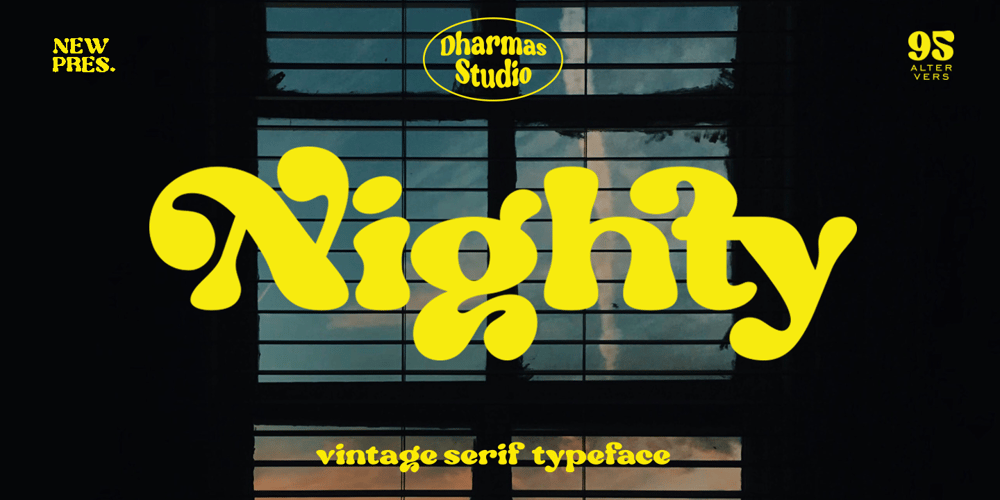 Nighty font