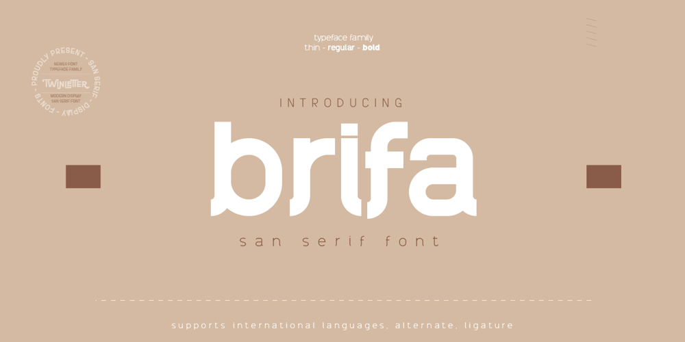 Brifa font