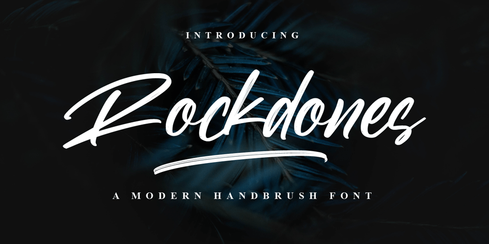Rockdones font