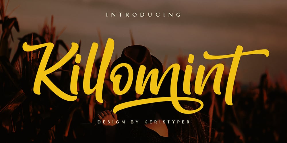Killomint font