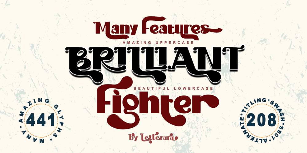 Brilliant Fighter font