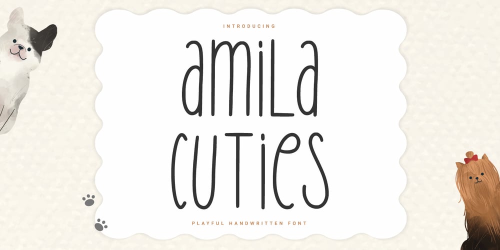 Amila Cuties font