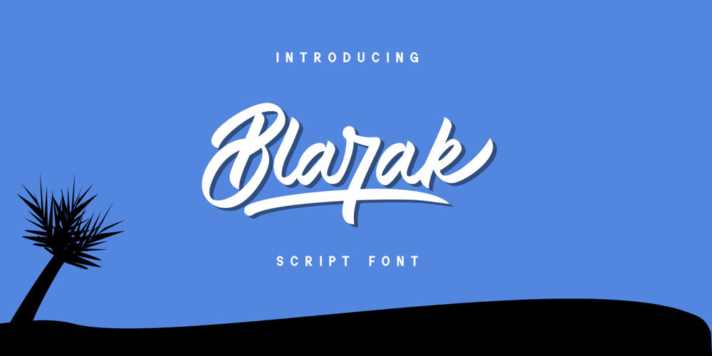 Blarak font