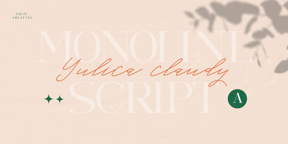 Yulica Claudy font